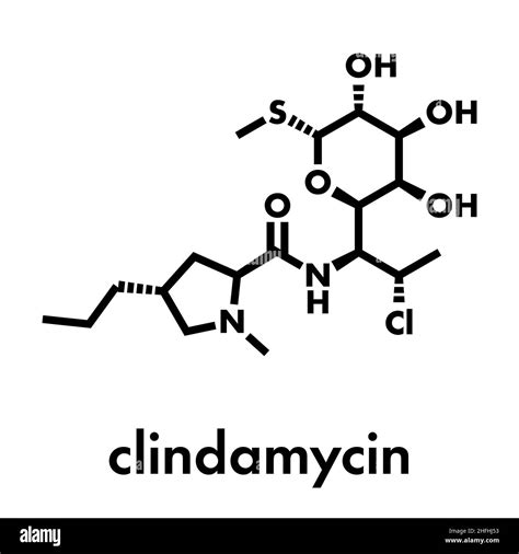 Clindamycin antibiotic drug Black and White Stock Photos & Images - Alamy