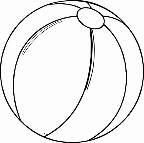 Beach Ball Coloring Page at GetColorings.com | Free printable colorings ...
