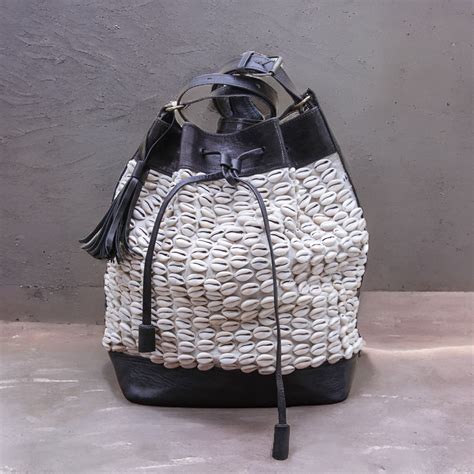 Image result for How to Design a Bag Using Cowrie Shells