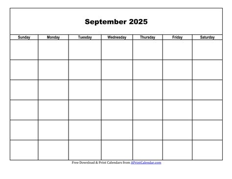 Free September 2025 Calendar Printable PDF, XLS, PNG Formats - Lincoln ...
