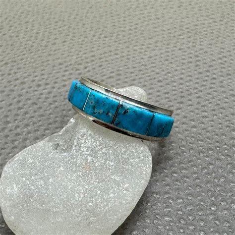 ZUNI(ズニ）族 Gloria Waseta作 ターコイズリング 9号 シルバー ホピ ナバホ インディアン アクセ 指輪 ...