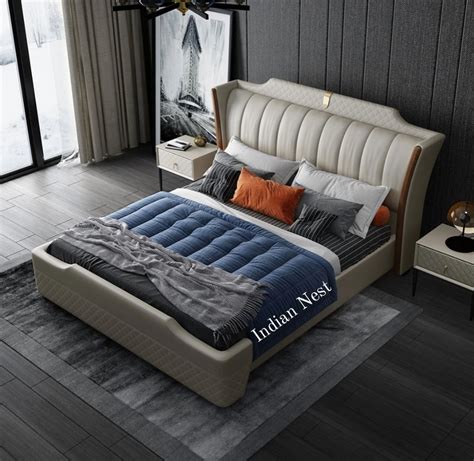 Luxe Ivy Upholstered Bed – Indian Nest