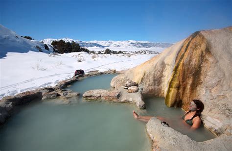 Natural California Hot Springs - Where to Enjoy a Hot Soak - map of california hot springs