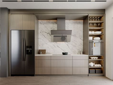 20 Kitchen Wardrobe Design Options for an Apartment