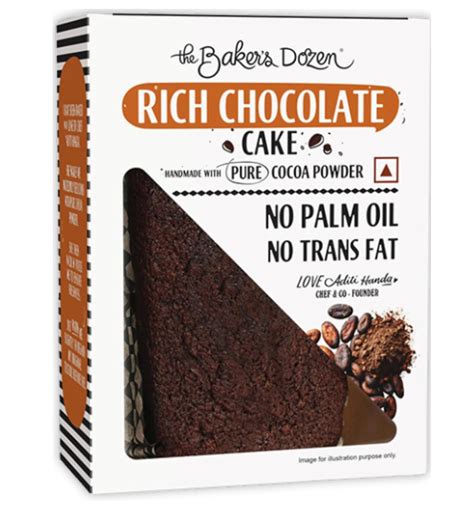 The Baker's Dozen Rich Chocolate Cake | Made with Pure Cocoa Powder ...