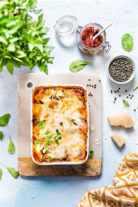 recette lasagne lentilles