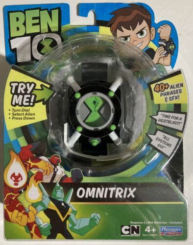 Playmates Toys BEN 10 Electronic Wrist Omnitrix with Alien Phrases ...