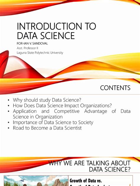 Image result for Introduction to Data Science PPT