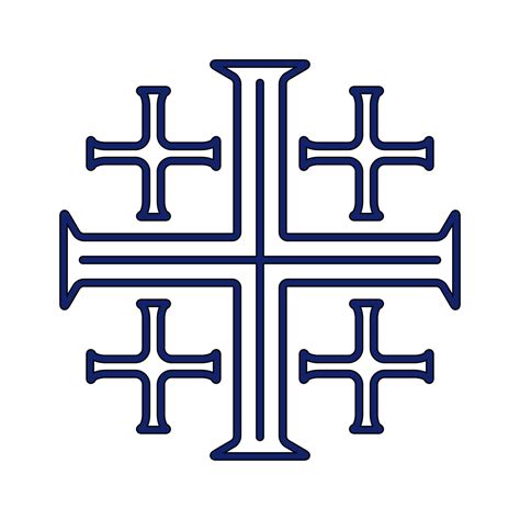 Best 12 Jerusalem Cross (The Crusader Cross) Meaning, Symbolism And ...