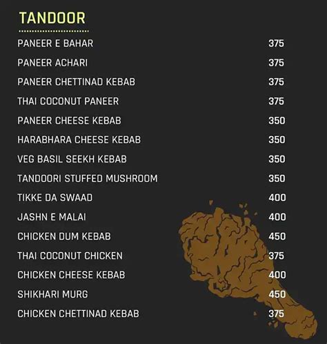 Menu at Highland Kalyani Nagar, Pune