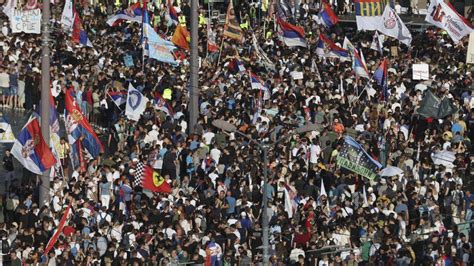 Riot police clash with student-led protesters calling for snap ...