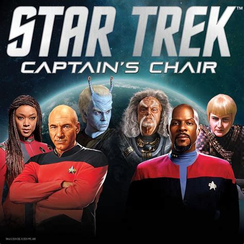 STAR TREK: CAPTAIN'S CHAIR Game Reveals Final Iconic Starfleet Captains ...
