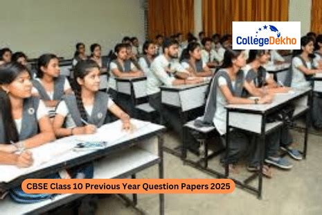 CBSE Class 10 Previous Year Question Papers 2025 | CollegeDekho