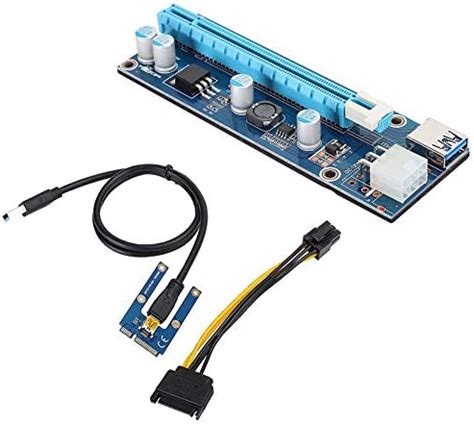 Amazon.in: Buy Wowobjects® PCIe Adapter Power Cable 4 Solid Capacitors ...