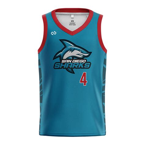 SAN DIEGO SHARKS AUTHENTIC HOME JERSEY – San Diego Sharks