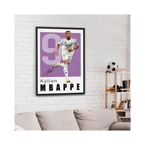 Pera Print Mbappe Poster, Famous Soccer Player Posters, Kylian India | Ubuy