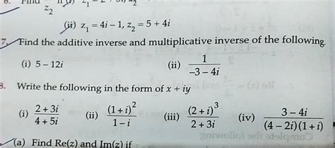 Image result for Additive and Multiplicative Inverse