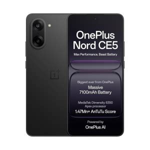 OfferTag: OnePlus Nord CE5 | Massive 7100mAh Battery | MediaTek ...