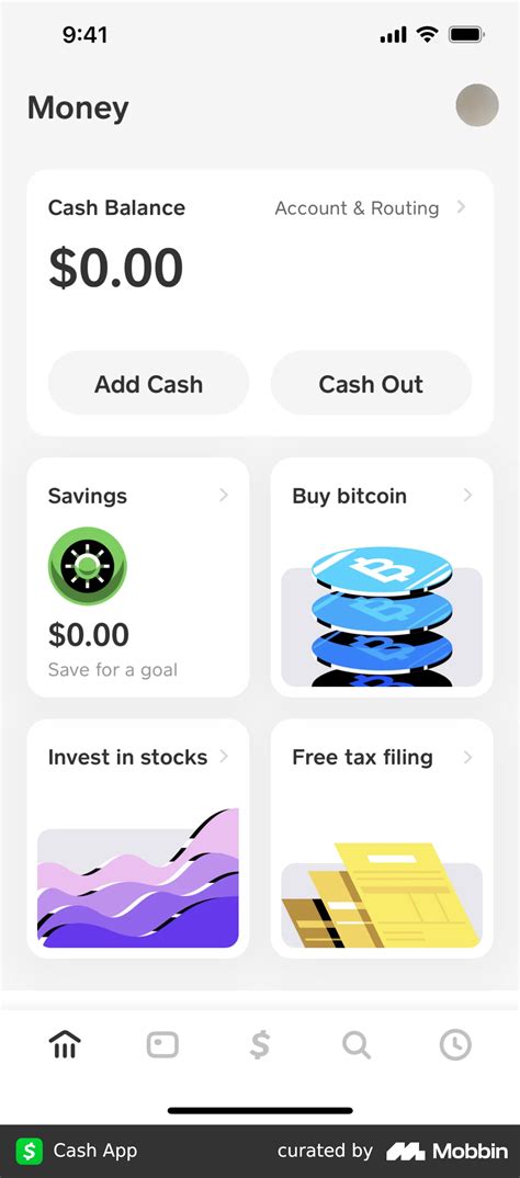 Cash App iOS Financial Summary | Mobbin — UI & UX design inspiration ...