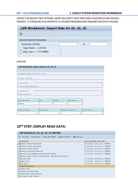 LSMW Step by Step Process 的图像结果