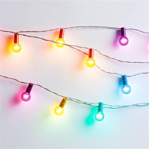 Image result for Colorful String Lights