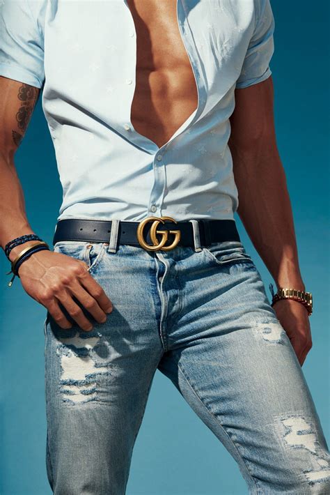 The 7 Biggest, Baddest, Boldest Belts of the Season | Gucci jeans, Mens ...