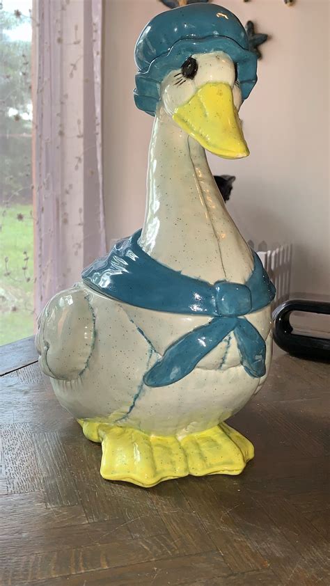 Vintage 1980s Mother Goose Cookie Jar - Etsy