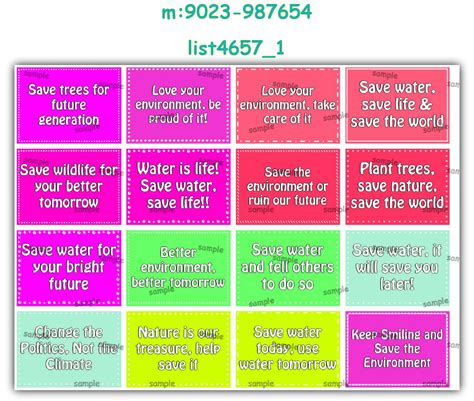 Environment theme designs in Tambola Housie, Props