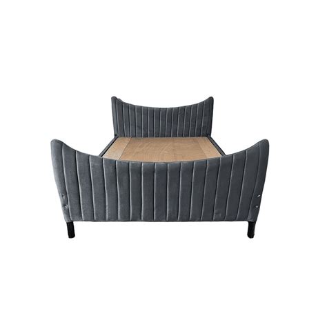 Buy Drake Upholstered Bed (Grey) Online in Bangalore | Guarented Home ...