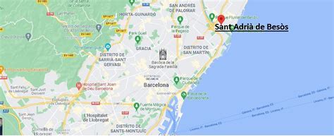 ¿Dónde está Sant Adrià de Besòs? Mapa Sant Adrià de Besòs - ¿Dónde está ...
