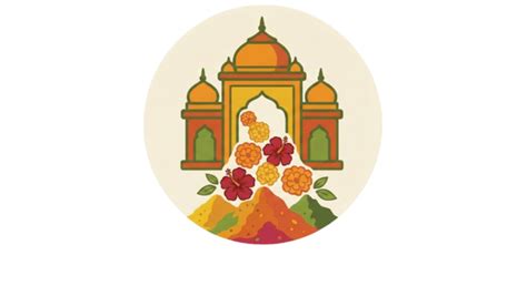 Natural Organic Temple Holi Colors Gulal
