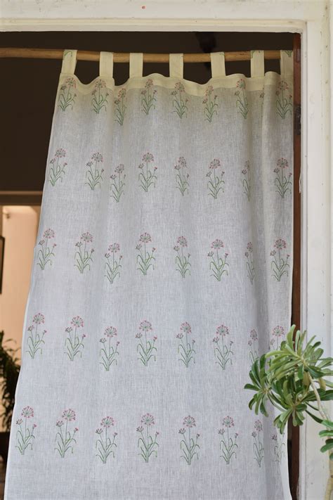 Rynsun Linen Curtain – taru jaipur