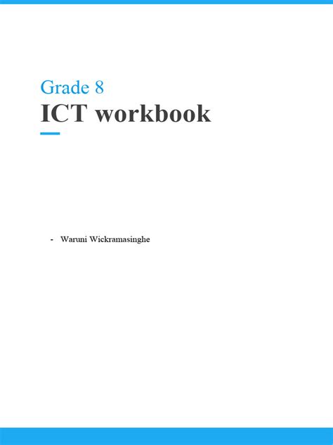 Image result for Grade 8 ICT Lessons