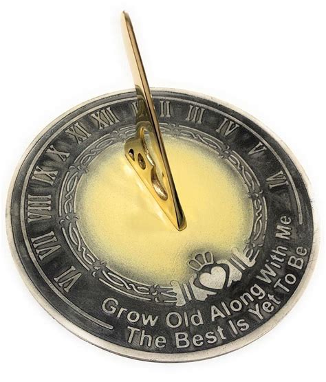 Grow Old Along with Me Sundial : Amazon.in: Garden & Outdoors