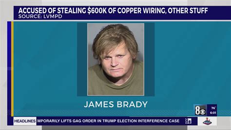 DNA leads Las Vegas police to man who allegedly stole copper wiring, metals worth thousands from ...