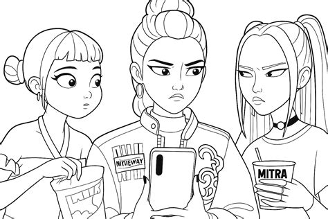 25 disegni K-Pop Demon Hunters da colorare gratis