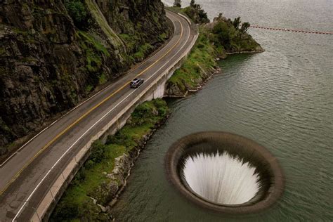 Napa County’s famed ‘glory hole’ is on display for first time in years