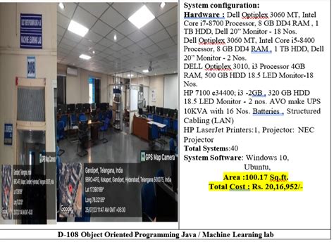 Department of Computer Science & Engineering Facts & Figures - MGIT