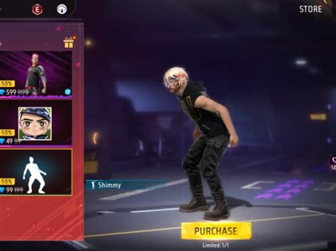 Free Fire Max डेली स्पेशल, आज Shimmy Emote पाने का मौका