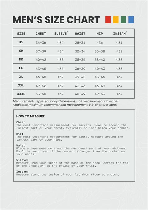 Mens Blazer Size Chart Size Chart Puffer Jacket – Shiny By Nature