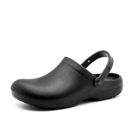 Buy Chef Shoes for Men Women Nursing Shoes Black Non-Slip Oil Water ...