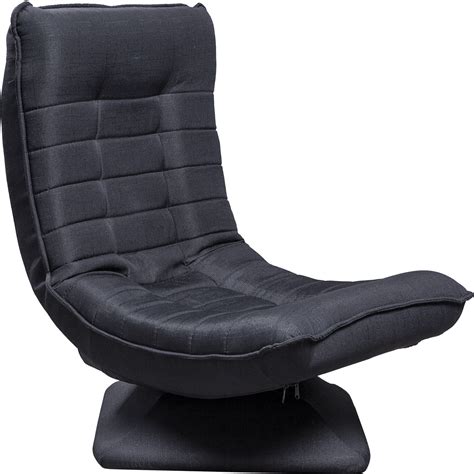 Breathe Fabric Ergonomic Relaxing Floor Rocking Chair 360 Degree Swivel ...