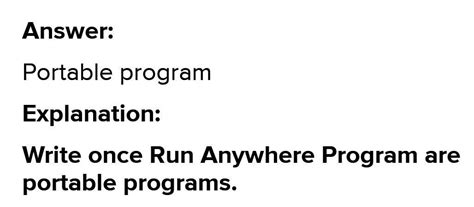 Which type of program (after making a few changes) can be run on ...