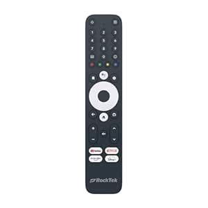 Buy RockTek G20 Bluetooth Voice Remote Control for Google TV and ...