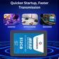 Consistent 2.5" 512GB SSD with SATA III Interface, 6Gb/s Read/Write Sp ...