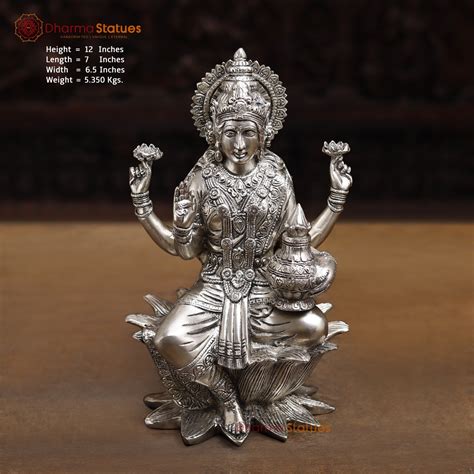 Buy Now Handcrafted Brass Lakshmi Statue | Affordable Pricing Online ...