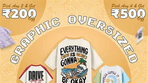 Graphic Oversized T-Shirts – Crazymonk