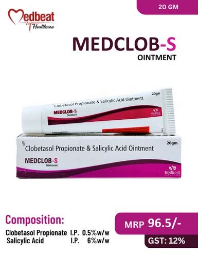 Pharmaceutical Ointments - Clobetasol Propionate & Salicylic Acid ...