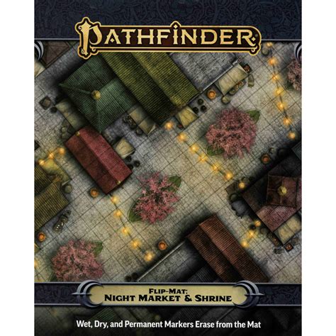 Buy Pathfinder Flip-Mat: Night Market & Shrine - Paizo - Roleplaying games