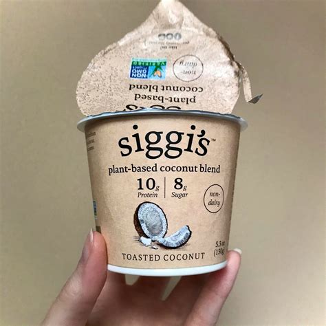 Toasted Coconut Plant-Based Coconut Blend Yogurt from siggi’s - Vegan ...
